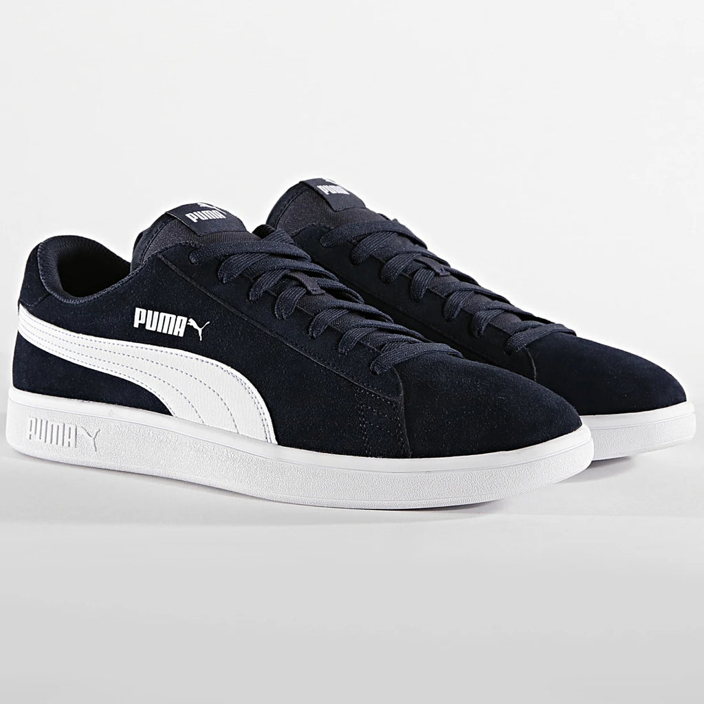PUMA SMASH v2 wide peacoat white