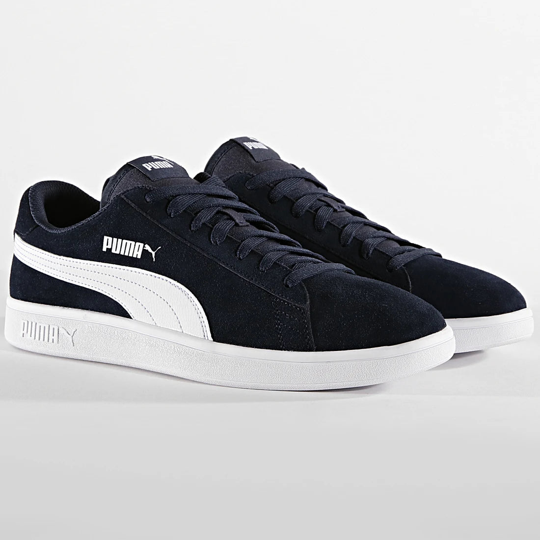 PUMA SMASH v2 wide peacoat white