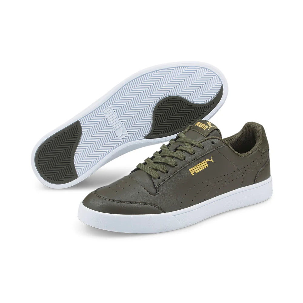 Puma Mens Shuffle Perf Trainers Forest Night